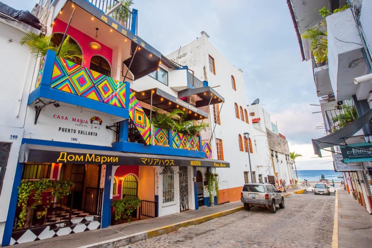 巴亞爾塔港 Casa Maria Malecon酒店 外观 照片